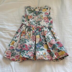 Ralph Lauren Flower Dress Size 9m